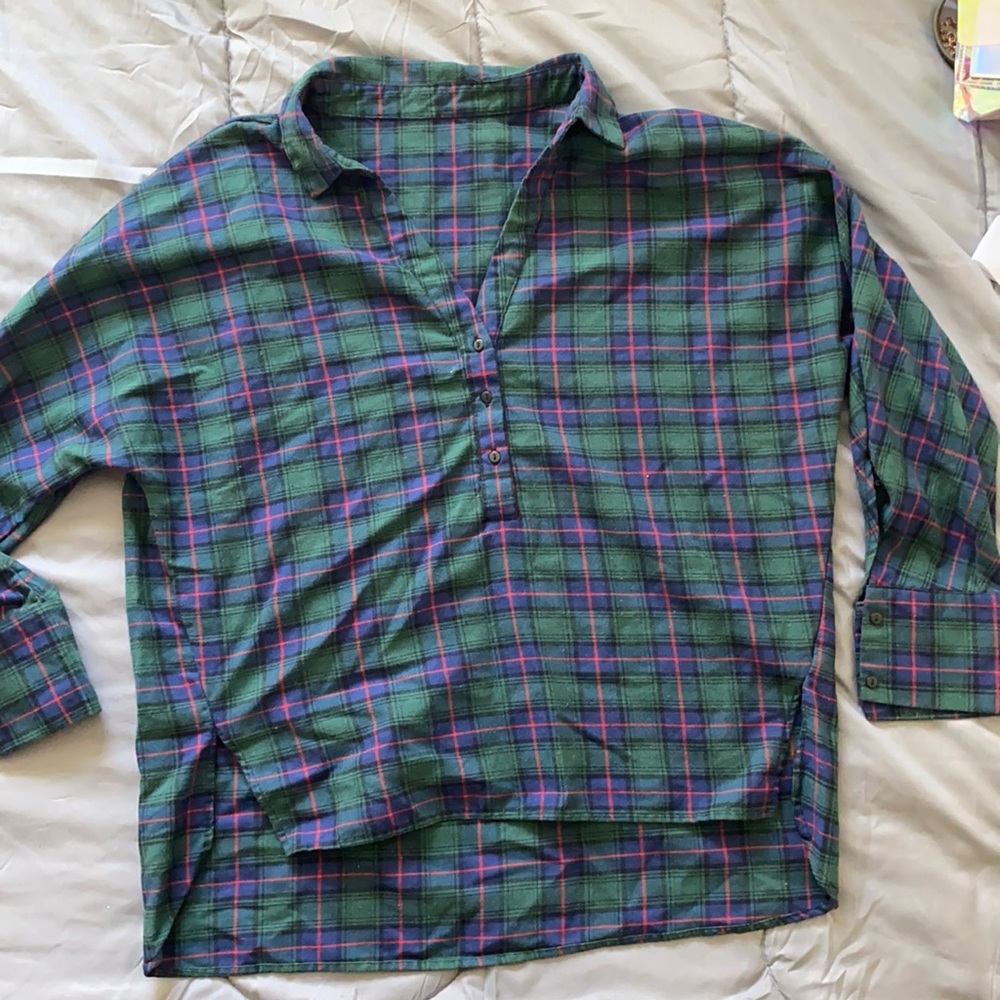 Hi low flannel